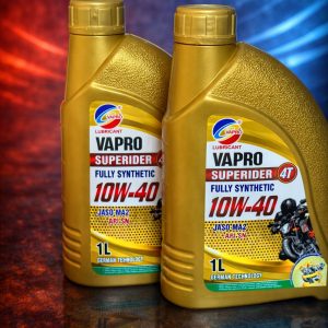 Double Combo: Fully Synthetic 10W40 SUPERRIDER 4T