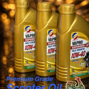 Triple Combo: Fully Synthetic 10W40 Scooter Oil
